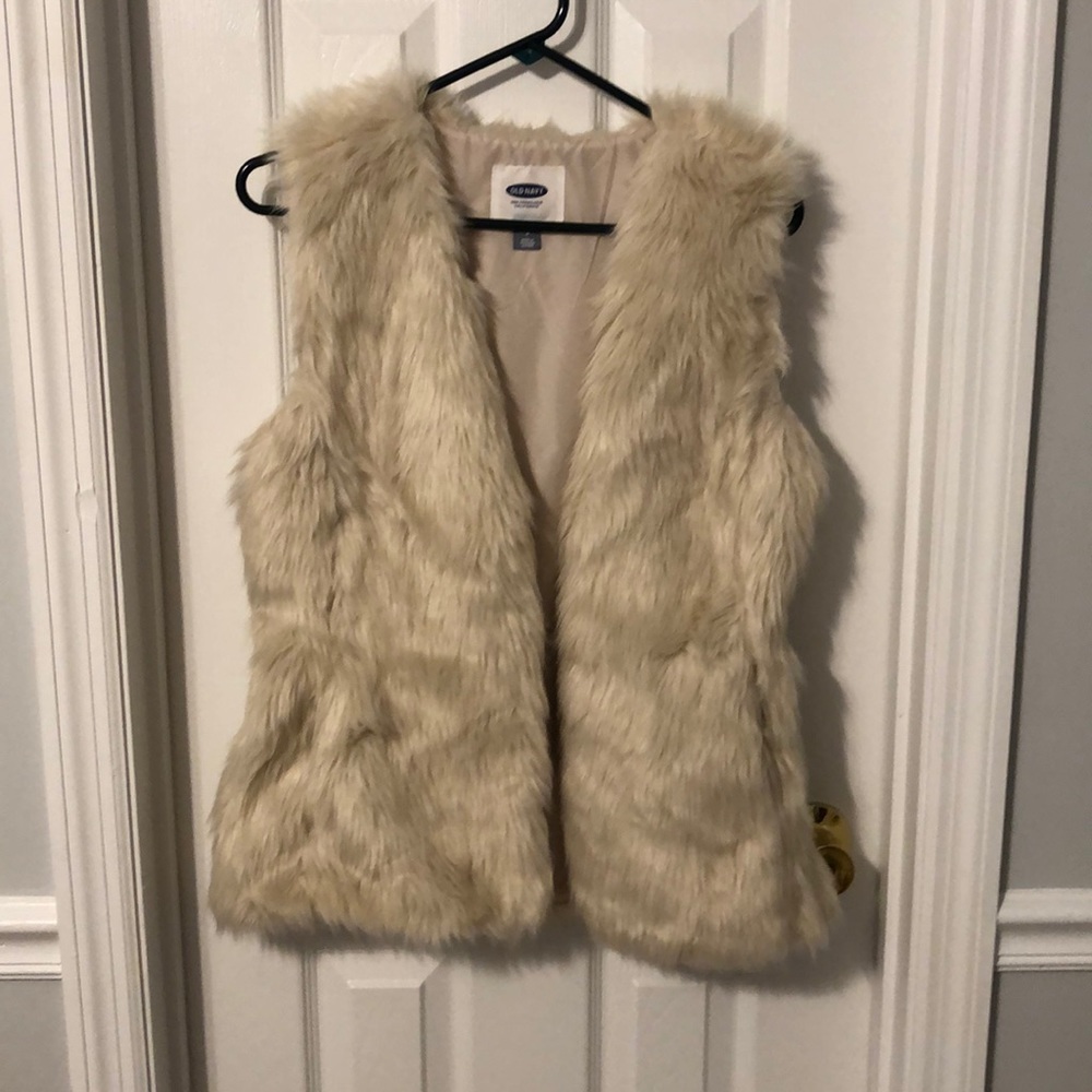 Old Navy Faux Fur Vest